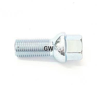 Болты сферические М14х1.5 L27 для Audi, Skoda, VW, Mercedes (16шт.) 3
