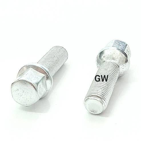 Болты удлиненные сферические М14х1.5 L40 для Audi, Mercedes, Skoda, VW (10шт.) 2