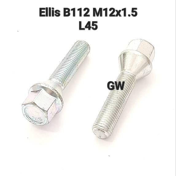 Болты конусные Ellis М12х1.5 длина 45 мм