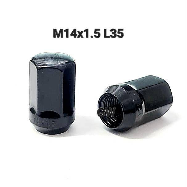 Колесные гайки М14х1.5 черные