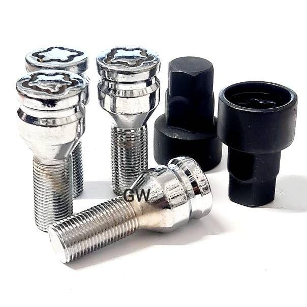 Секретки для колес болты М14х1.25 L29 мм