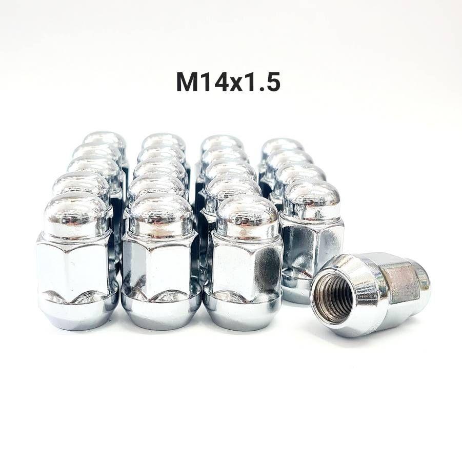 Колесные гайки конусные М14х1.5 ключ 19 (24 шт.) 4