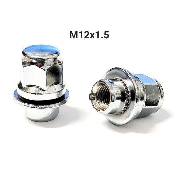 Колесные гайки М12х1.5 для Mitsubishi, Toyota, Lexus и др. (24шт.)
