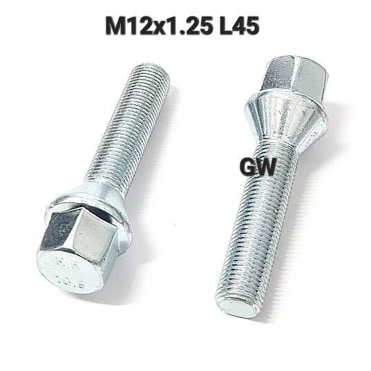 Колесные болты удлиненные М12х1.25 L45 мм (20шт.) 4