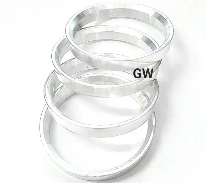 Центровочные кольца алюминиевые 69.1-54.1