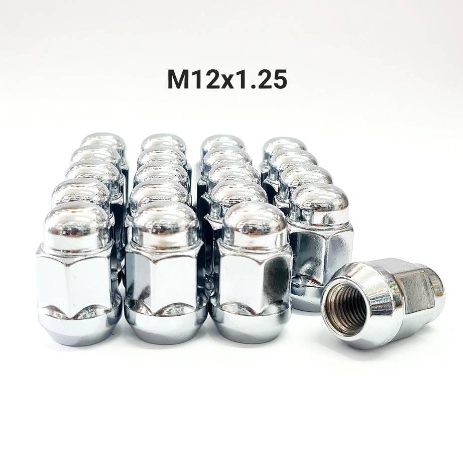 Колесные гайки М12х1.25 для Nissan, Subaru, Niva и др. (24шт.)